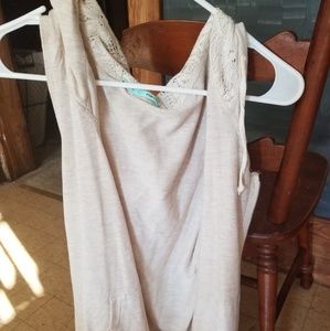 Sold! Maurices crochet zip up vest